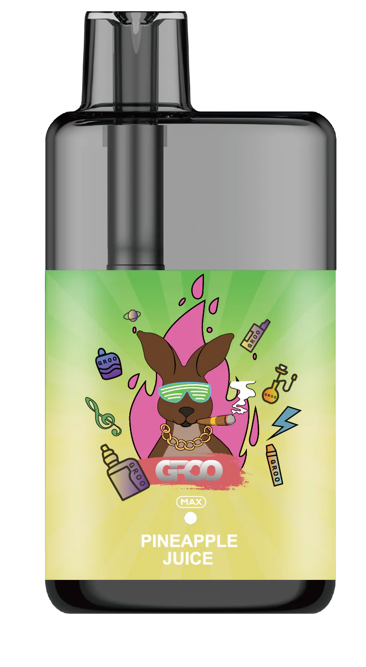 GROO MAX 10K Rechargeable Disposable Vape – Pineapple Juice - Vaba Vape-Shop