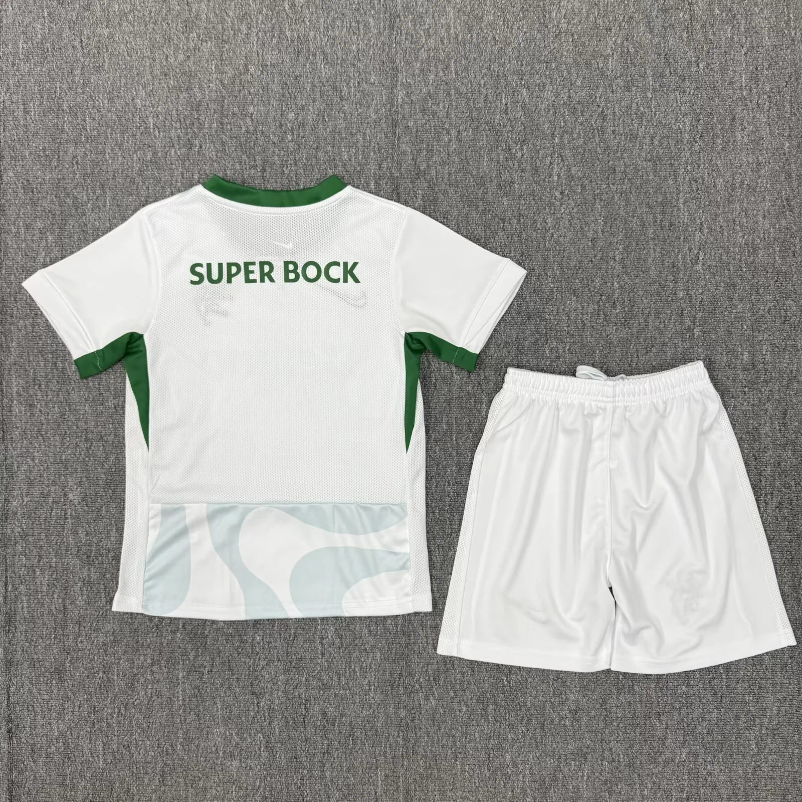 Kids Sporting Lisbon 25/26 White Away 16-28