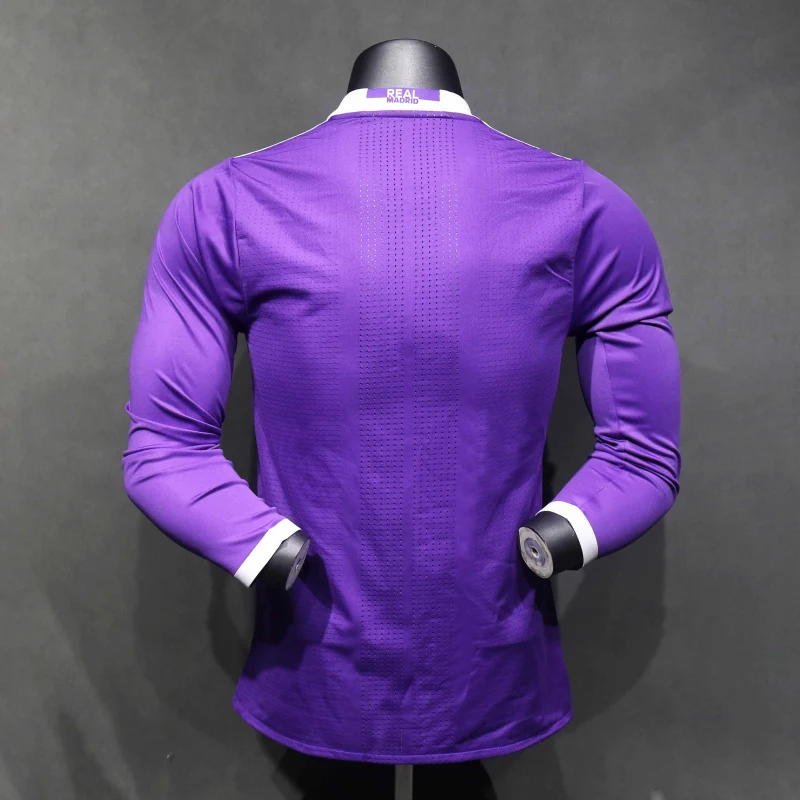 Retro 16-17 Real Madrid away Long sleevePlayer version