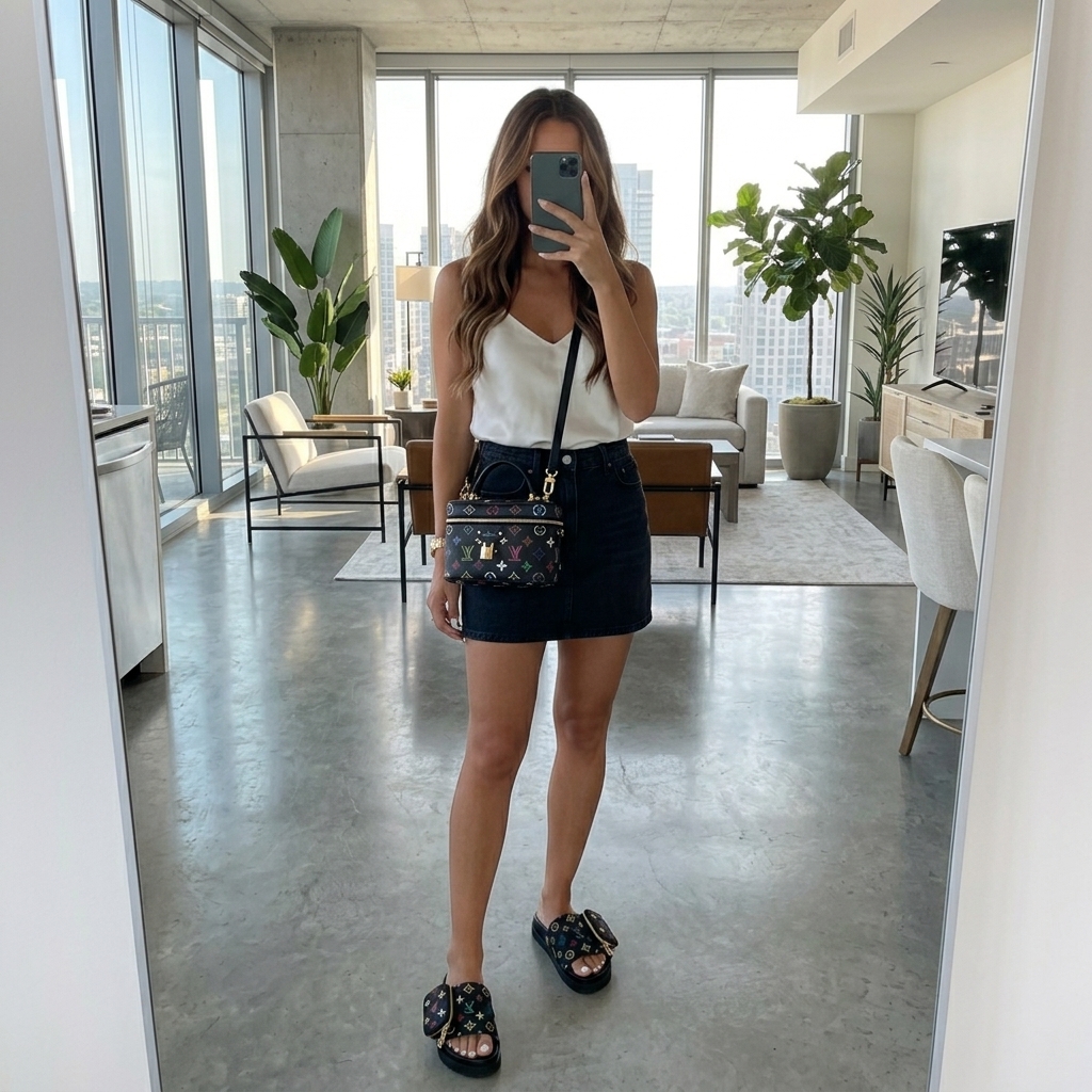 Louis Vuitton LV x Takashi Murakami LV x TM  Vanity Pouch  & Multicolore Pocket Slides Set - KAIROO