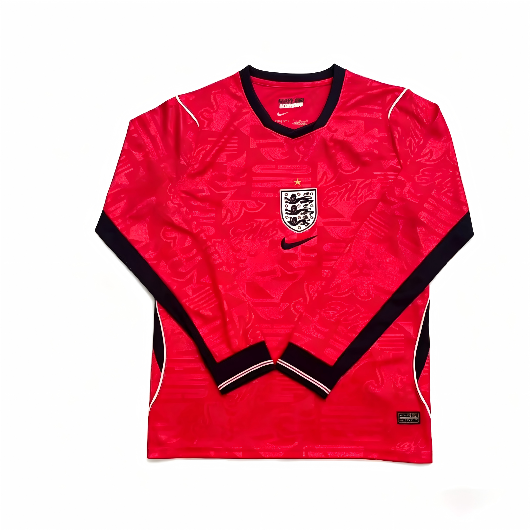 England Away Long Sleeve Jersey World Cup 2026