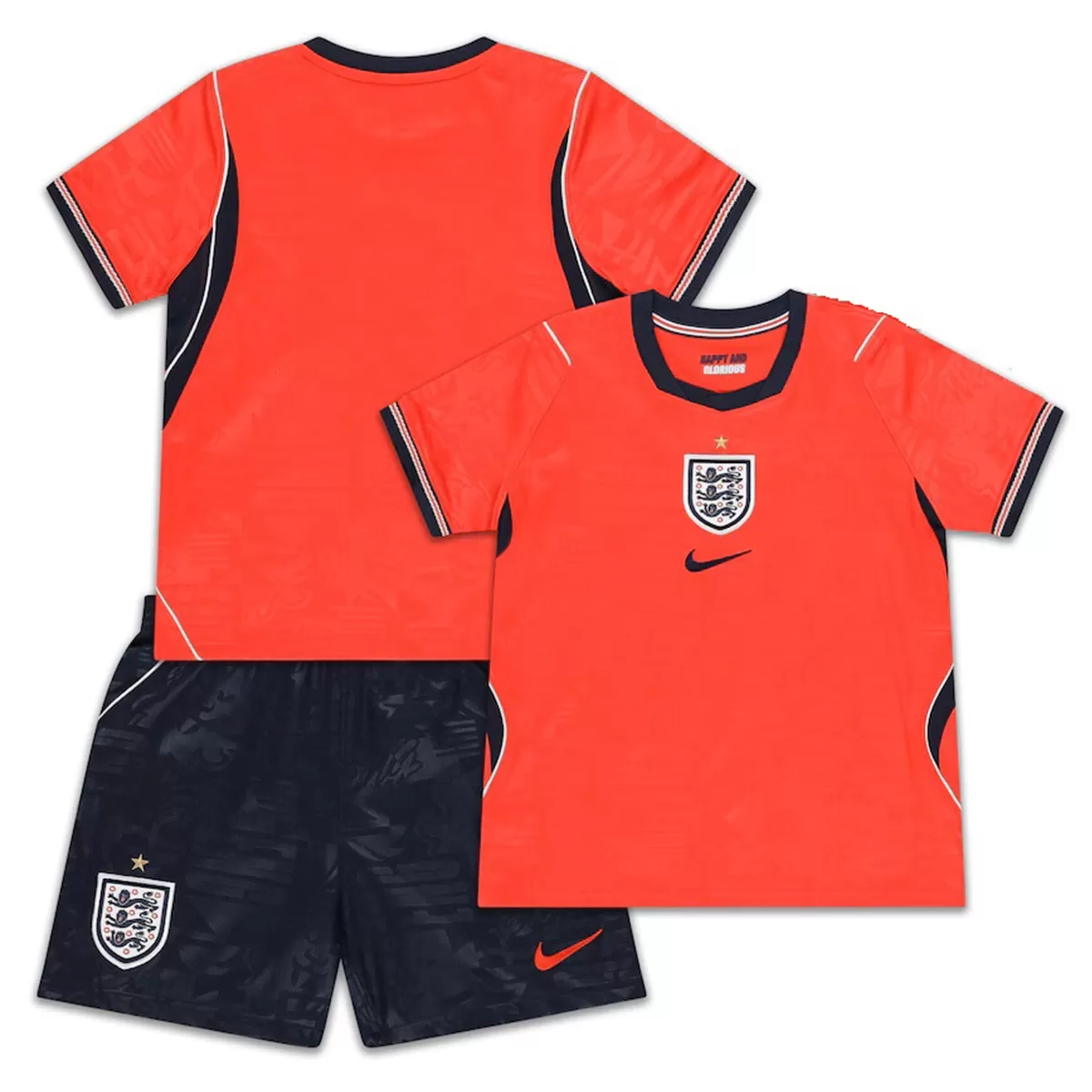 Kids England Away Jersey Suit World Cup 2026