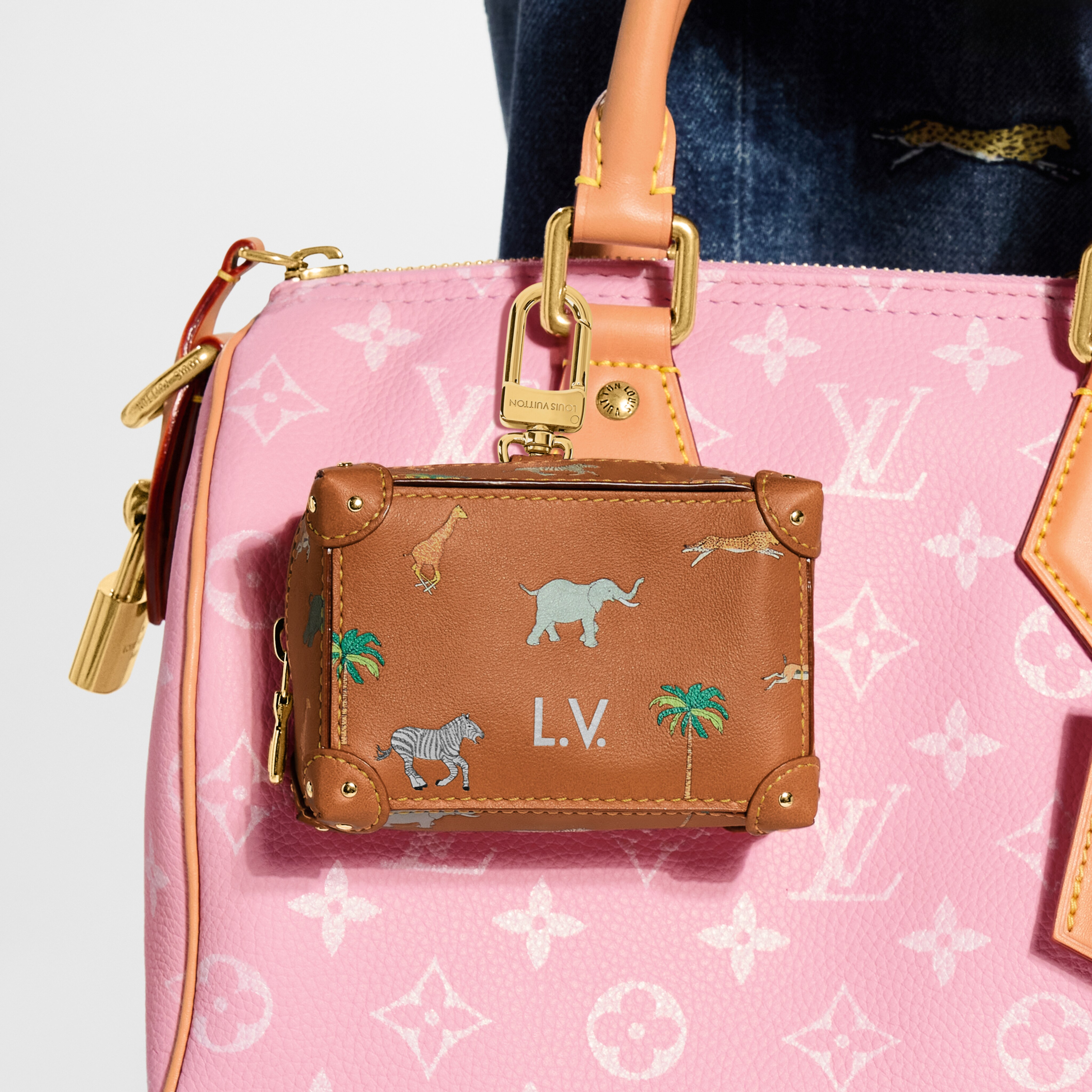 LV × ザ･ダージリン リミテッド ポーチ･ミニ トランク