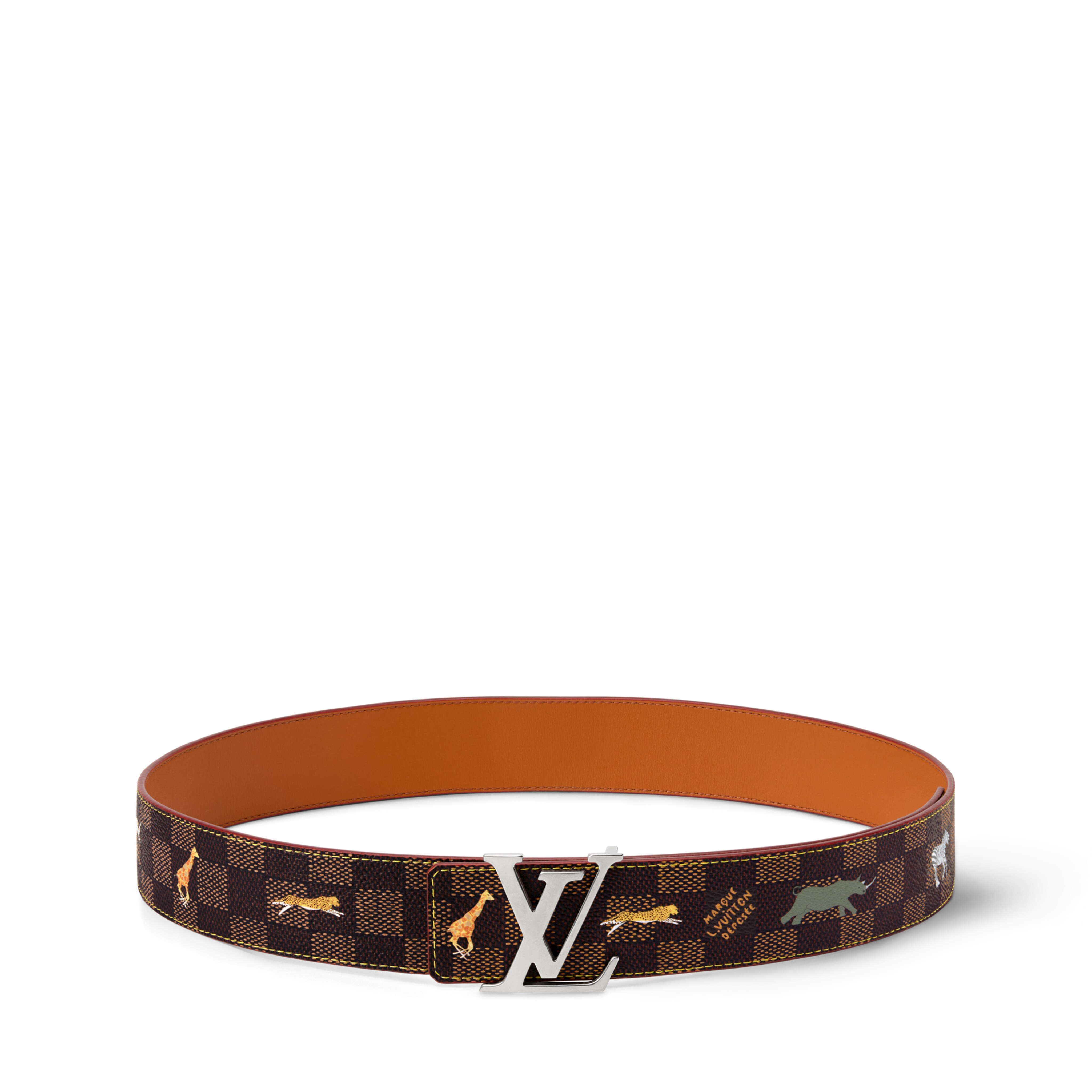 LV × ザ･ダージリン リミテッド ベルト･LV イニシャル 40MM リバーシブル