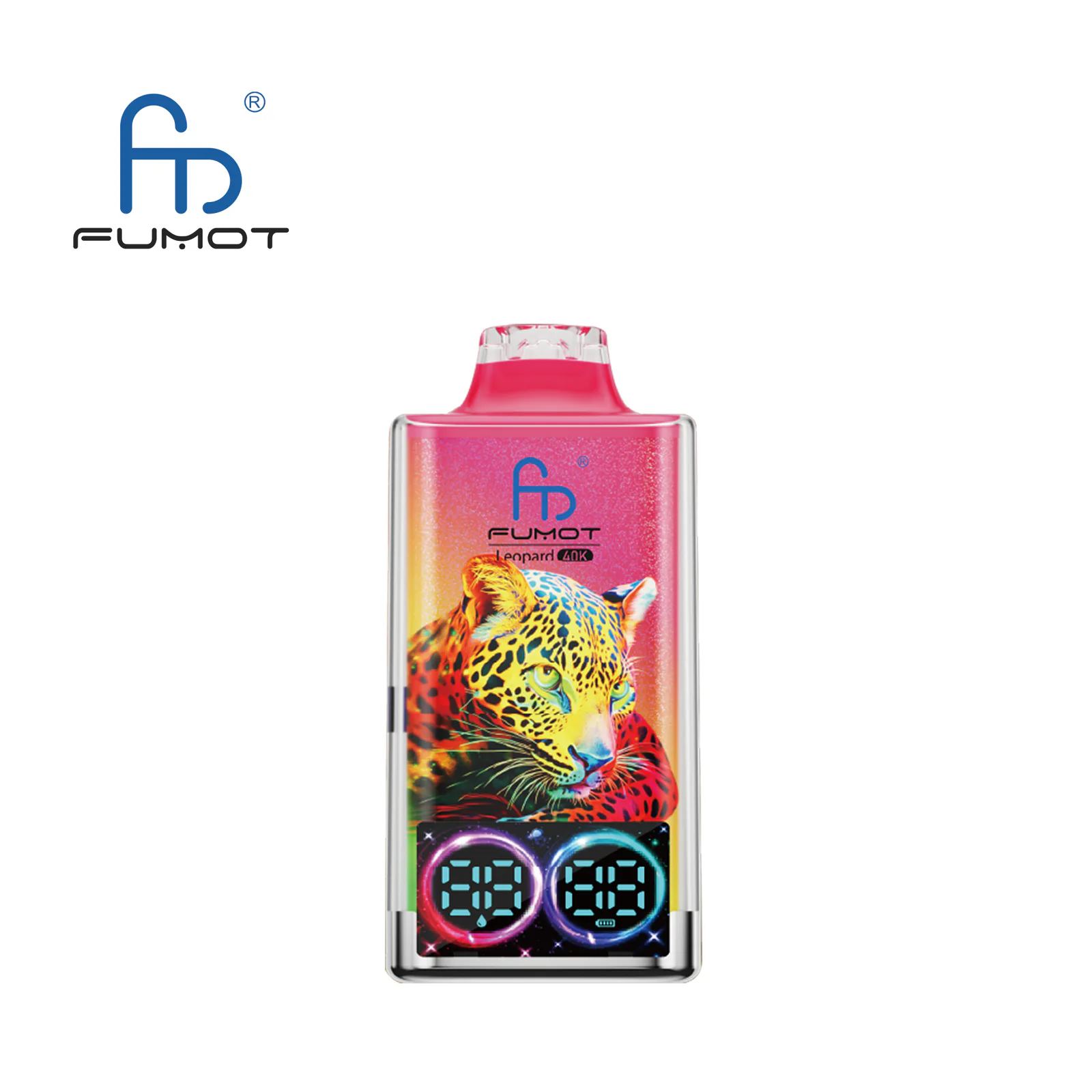 FUMOT Leopard 40K EU Edition Disposable Vape – Strawberry Watermelon - Vaba Vape-Shop