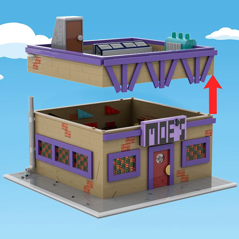 MOC 152941 - Modular Moe's Tavern