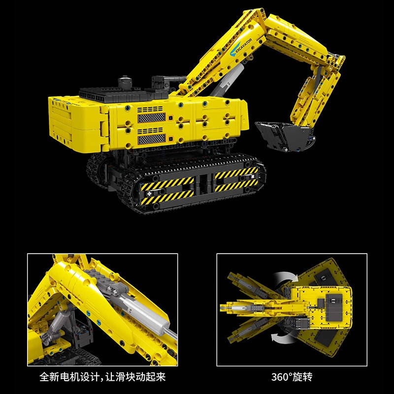 MOULD KING 15061 - Mechanical Digger