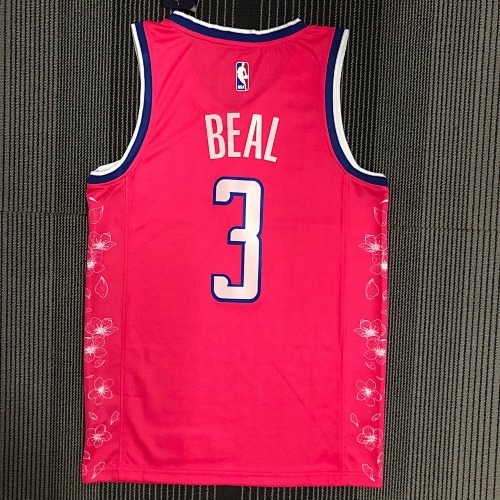 2023 Wizards, City Edition, #3 Beal S-2XL