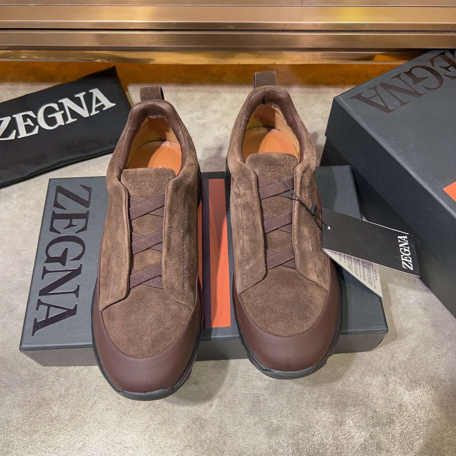 Zegna Triple Stitch™Monte Luxury Sneaker Loafer