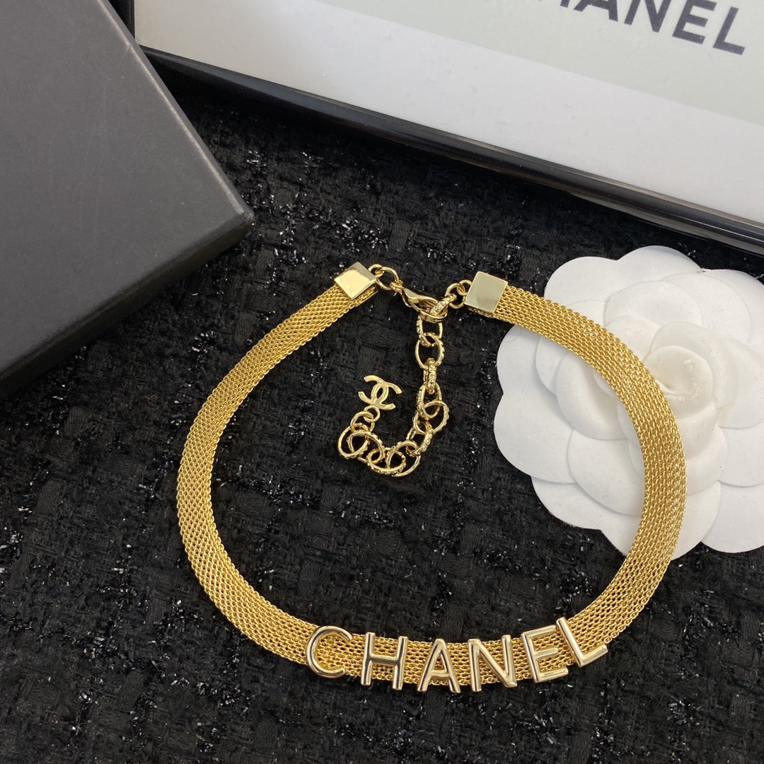 Chanel Gold Choker