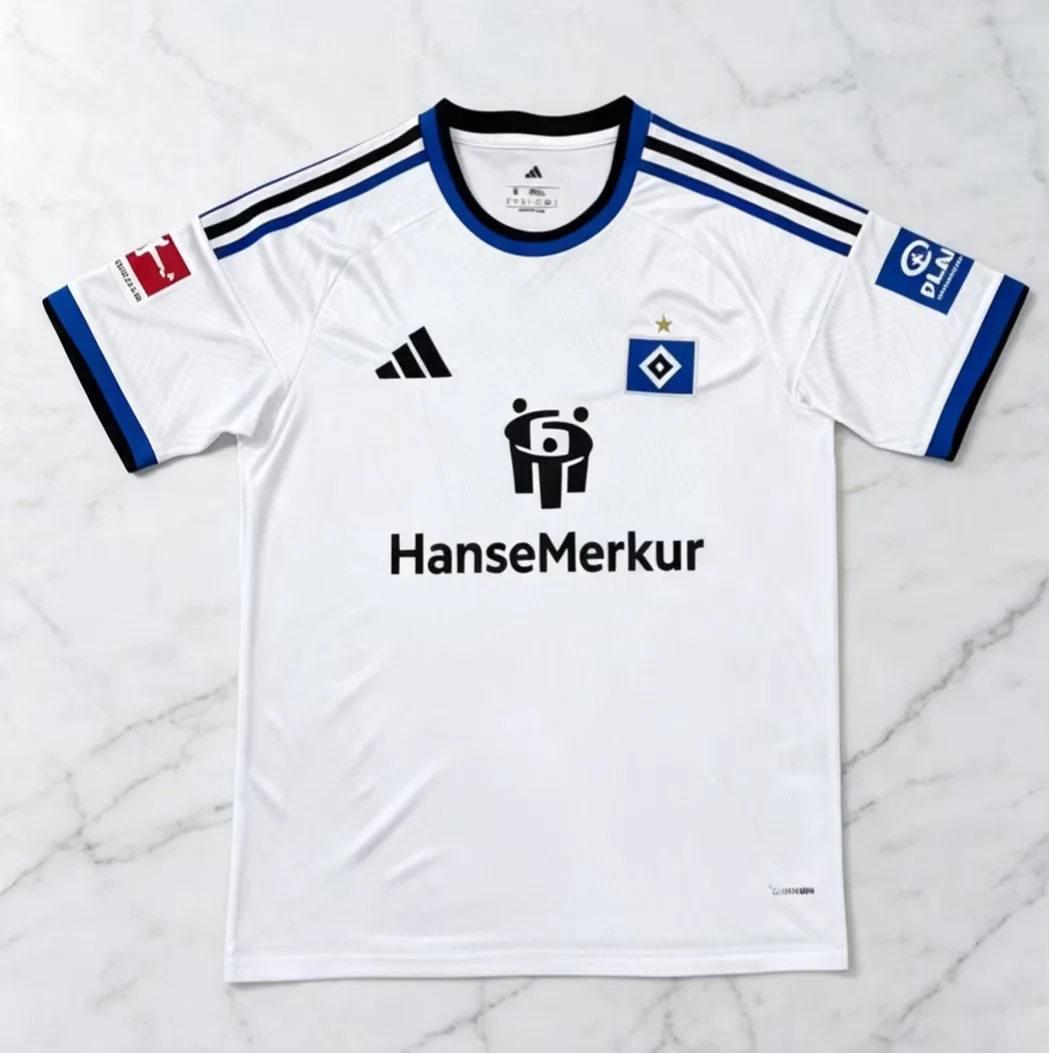 2026/2027 Hanburger SV Home White Football Shirt 1:1 Thai Quality