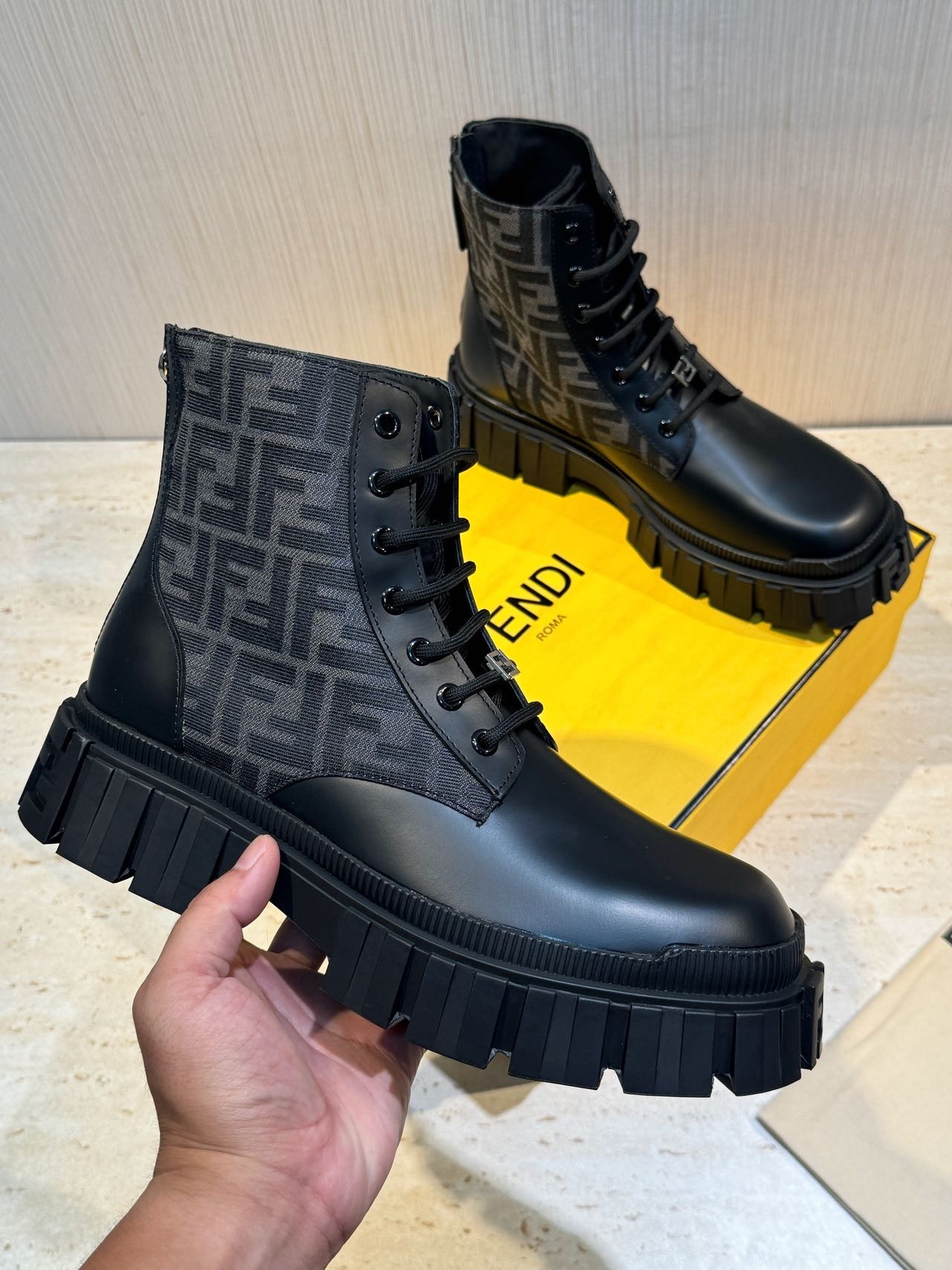 Fendi Men's Force Boots