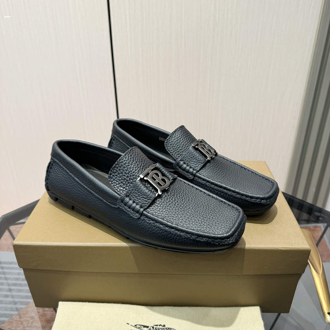 Burberry Men's leather Driving Shoes Loafers