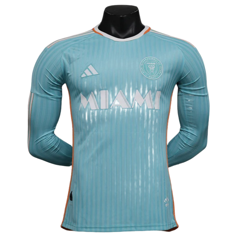 24-25 Inter Miami CF Third Away Soccer Jersey Player Version Long Sleeve