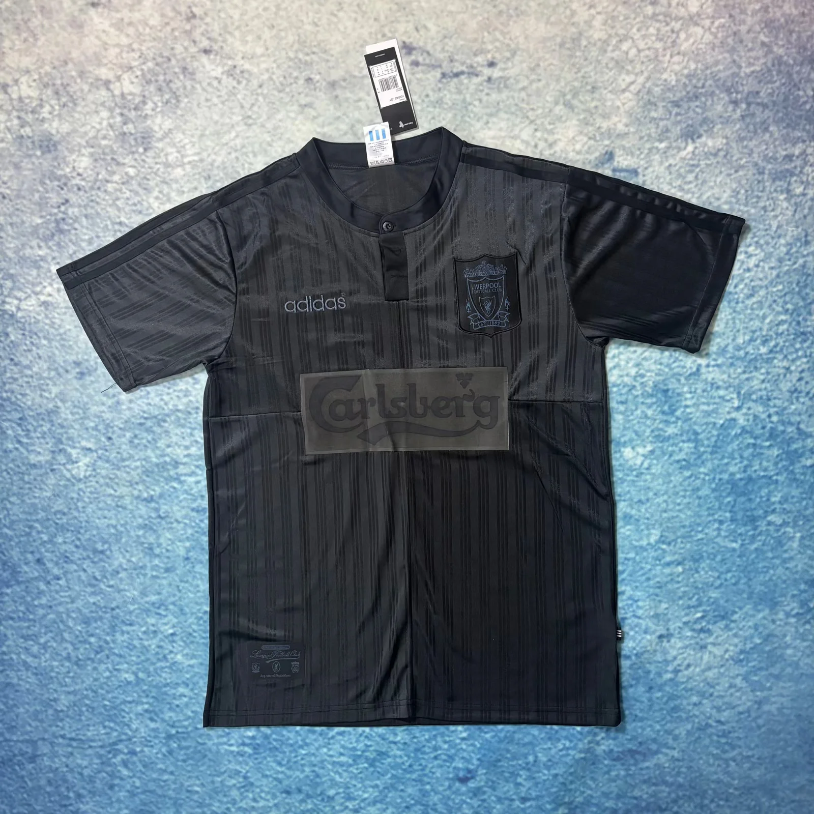 1995-96 Retro Liver Pool Special Edition Black Fans Soccer Jersey 1:1 Thai Quality