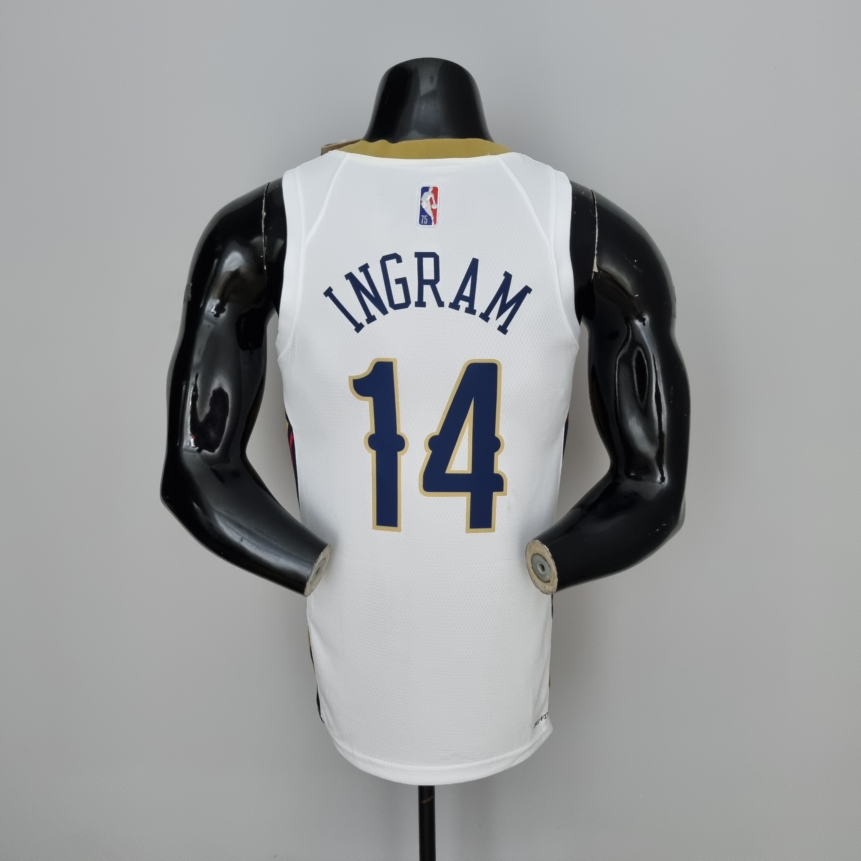 Brandon Ingram New Orleans Pelicans 75th Anniversary Swingman Jersey White