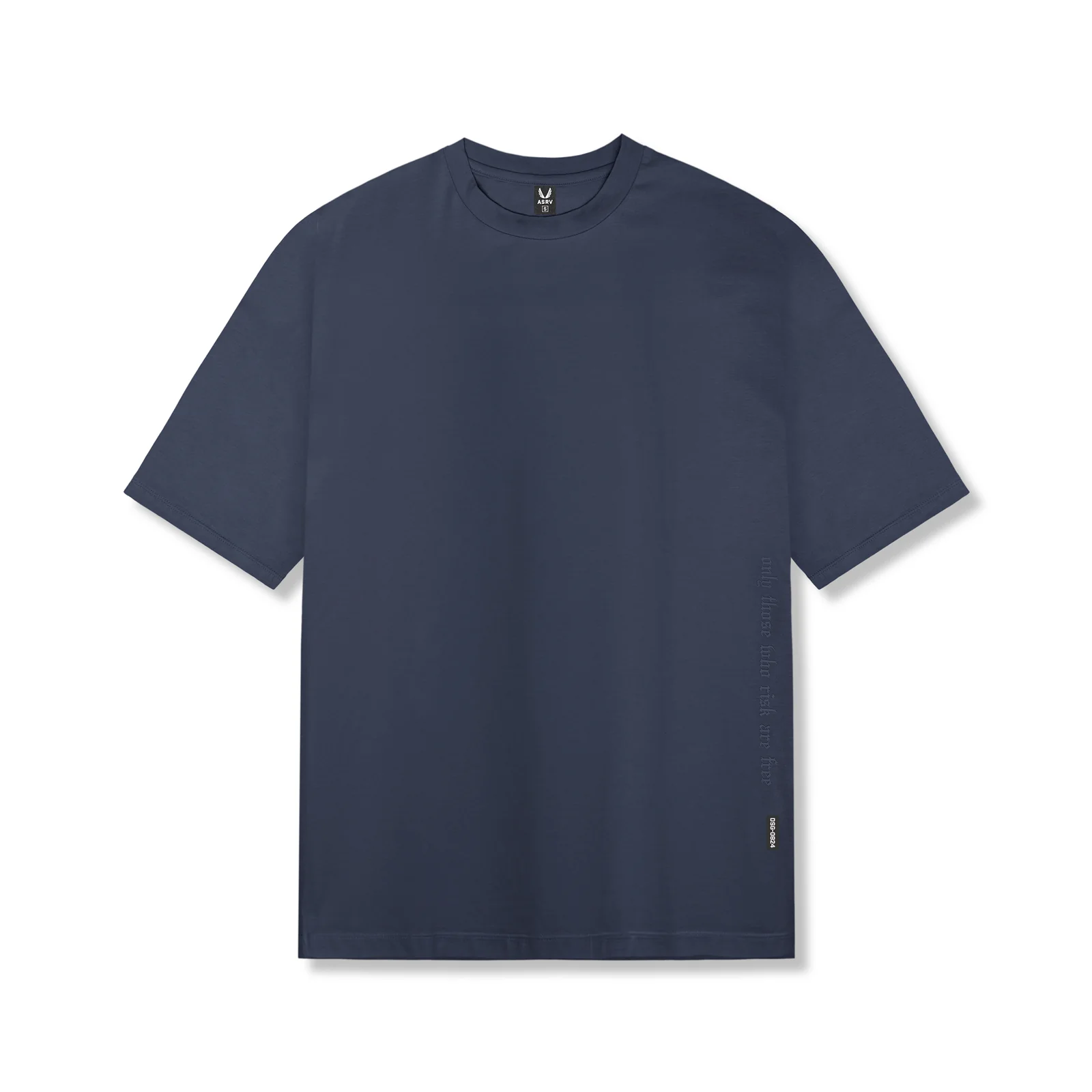 0824. Supima Oversized Tee - Navy