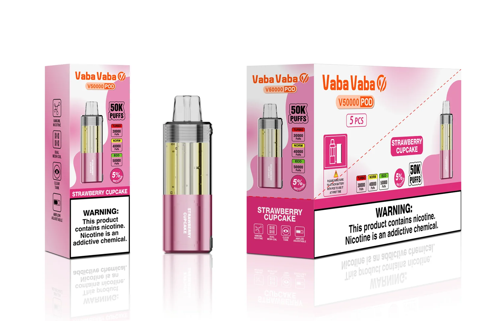 Vaba Vaba V50K Replacement Pod - Vaba Vape-Shop