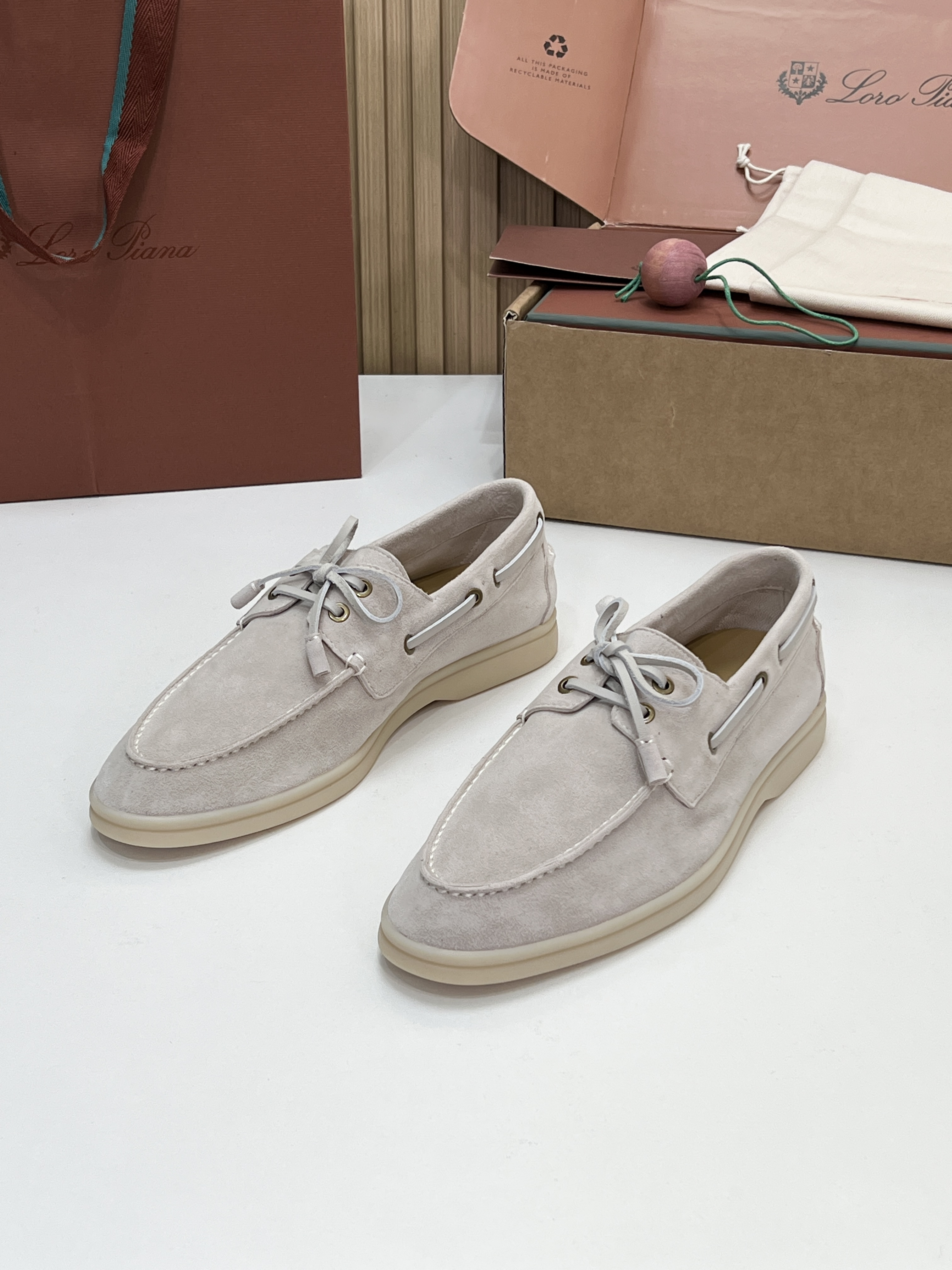 Loro Piana Women's Suede Loafer