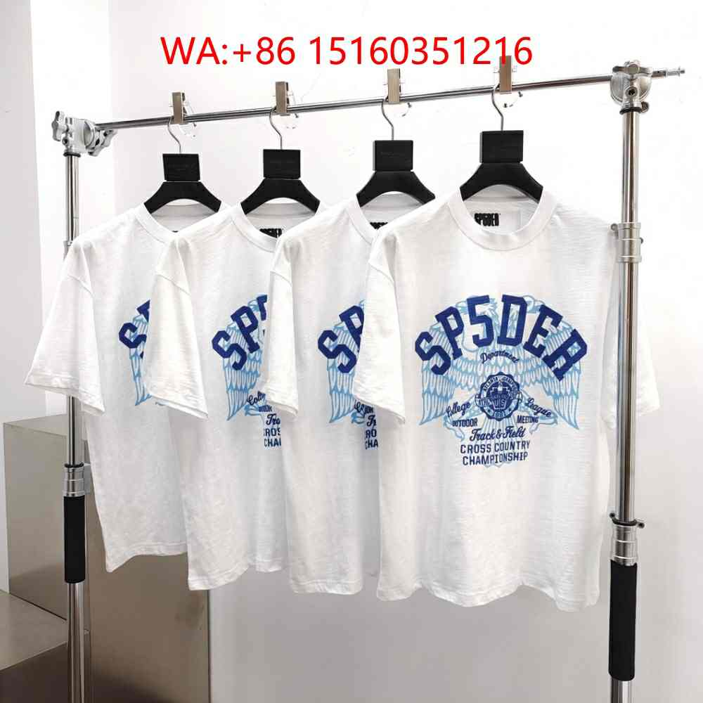 1:1 SP5DER WORLDWIDE T-shirt 01 Collection for men, Streetwear tee