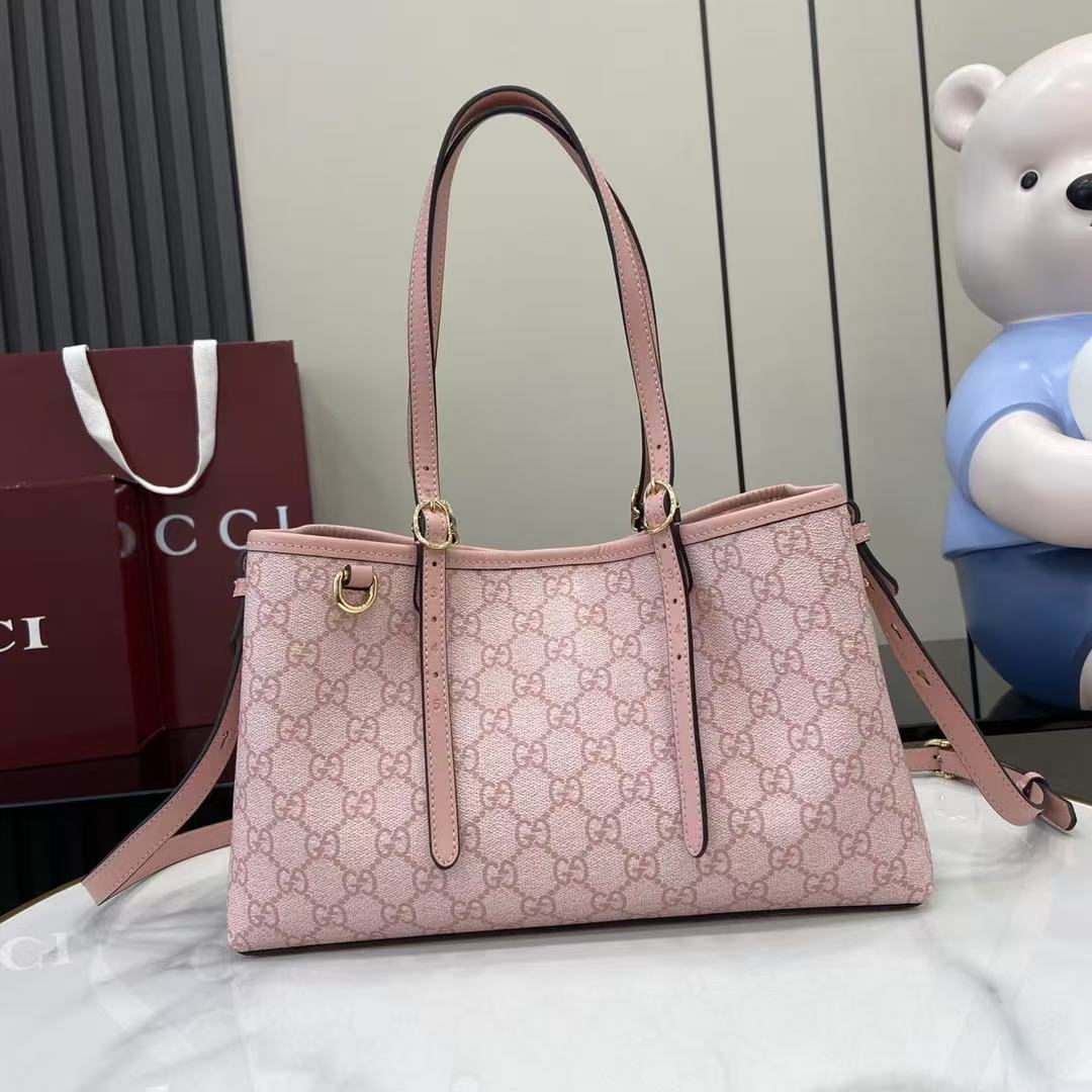 Gucci Emblem Small Tote Bag