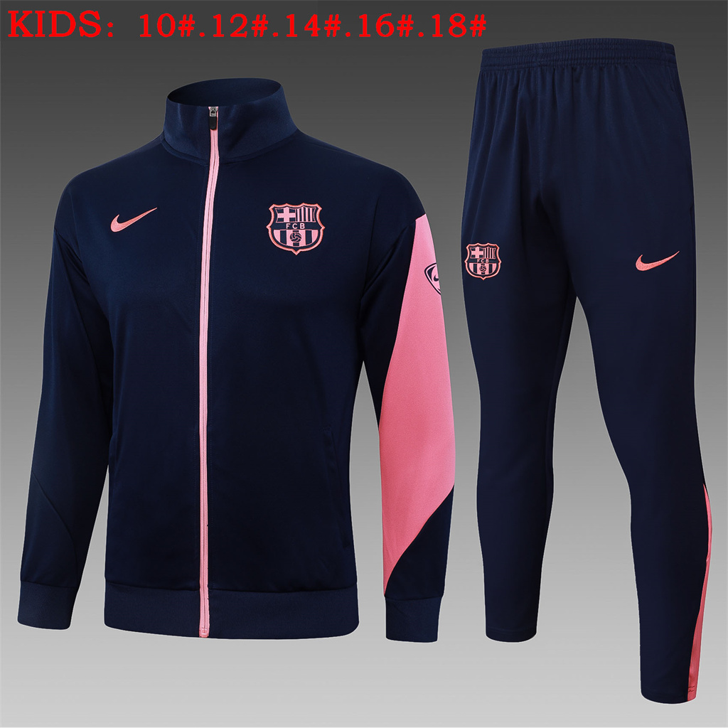 Barcelona Kids Training Suit 25/26 | Soc Jersey - Premium Football Jersey