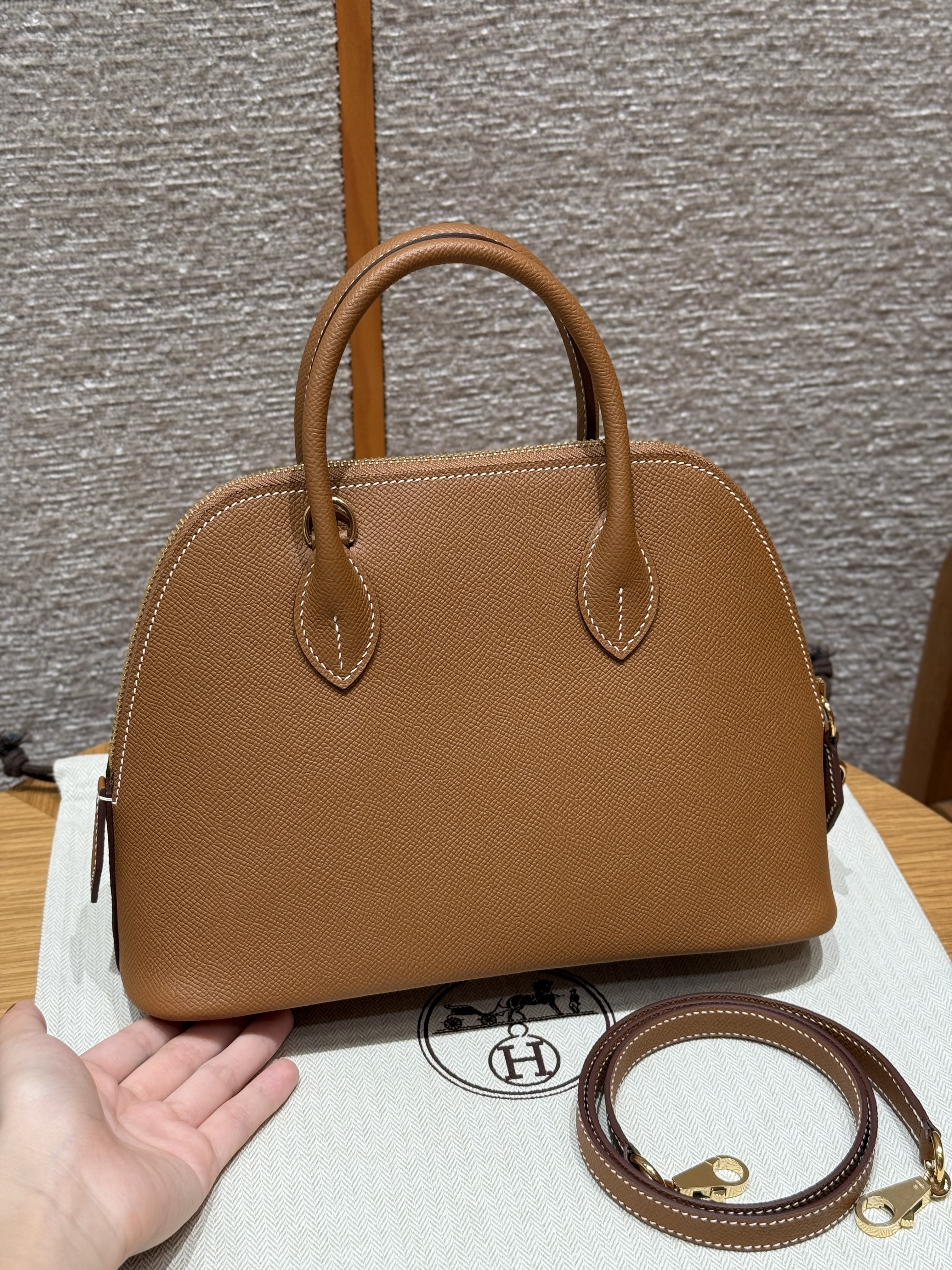 Hermes Gold Epsom Bolide 1923 25