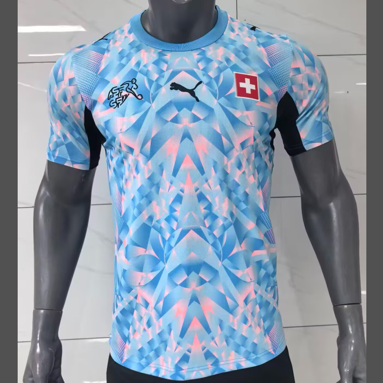 Player 2026 Mens Switzerland World Cup Away Jersey S-XXL