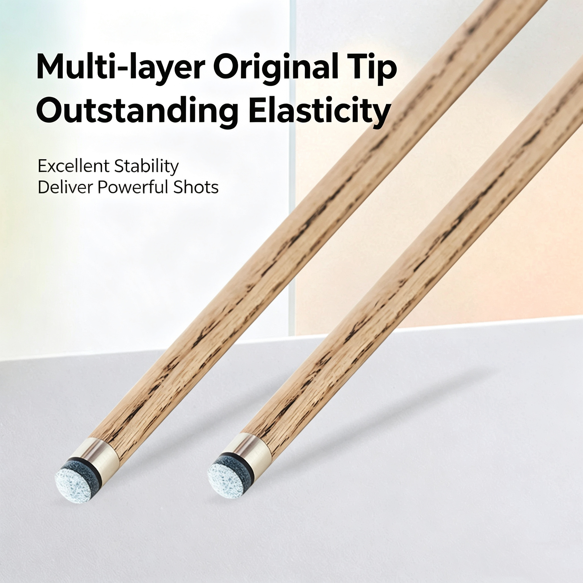 Dawn Professional Snooker Cue 3/4 Jointed – Handcrafted Ash Shaft, Inlay Grip & Small Tip | Tournament-Grade Cue