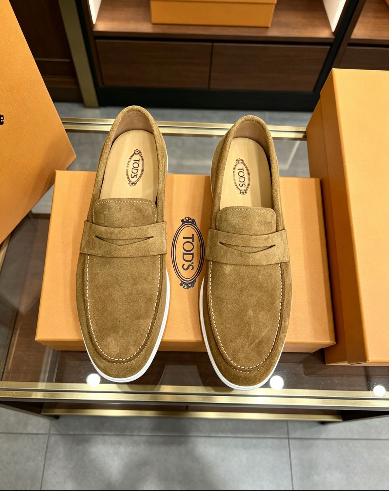 Tods Men's Suede Loafer