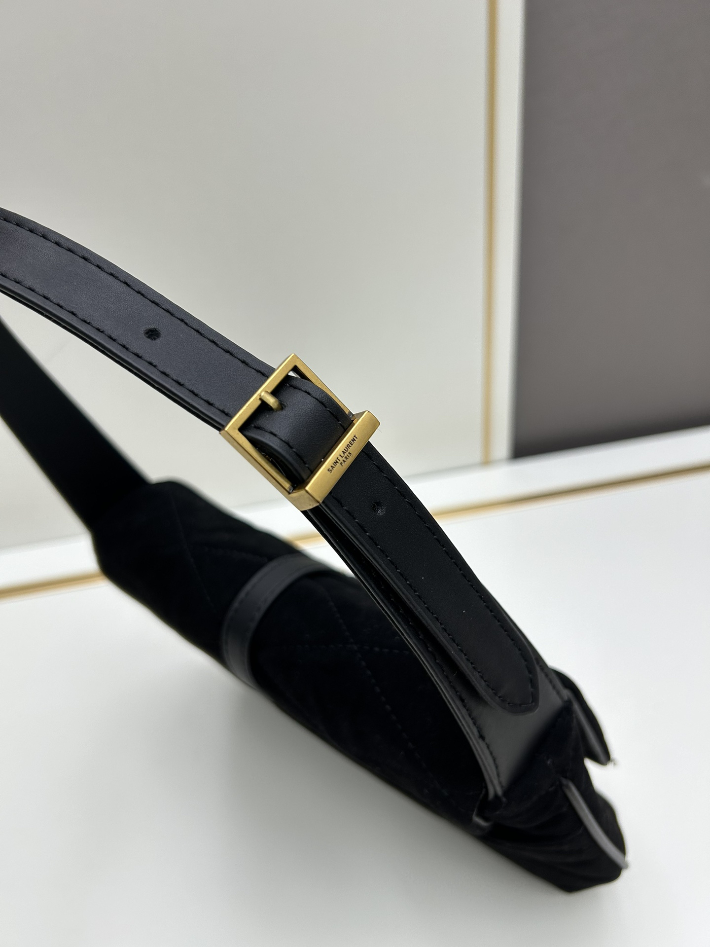 Saint Laurent YSL Frosted Underarm Bag
