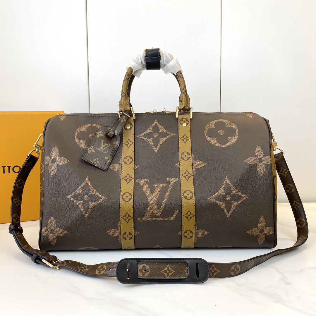 Louis Vuitton LV Keepall Bandouliere 45 Travel Bag
