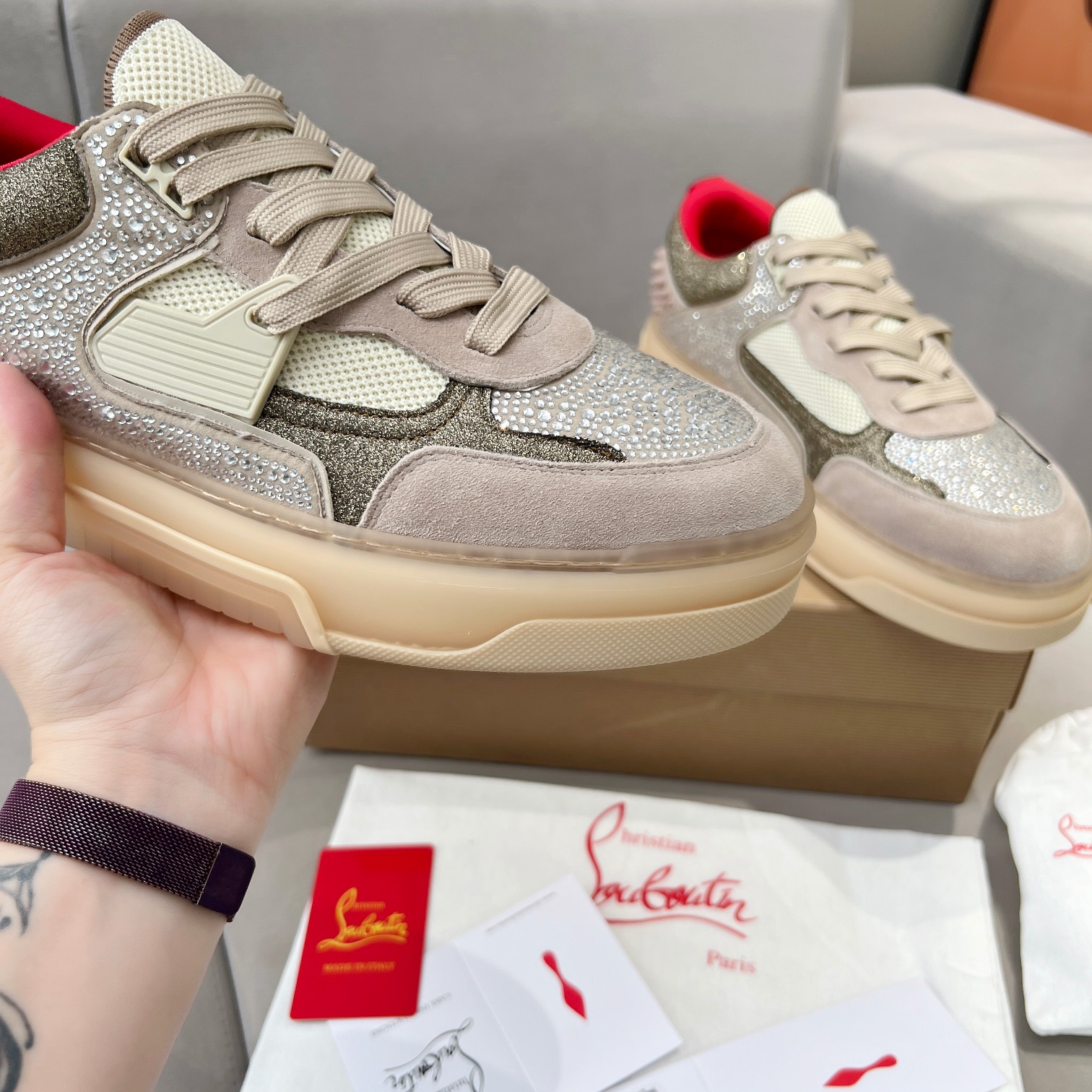 Christian Loubutin Men's Sneaker