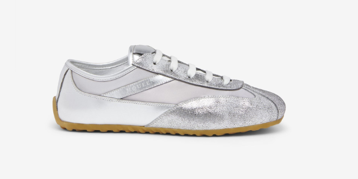 Alexander McQueen Boxe Unisex Sneaker in Silver