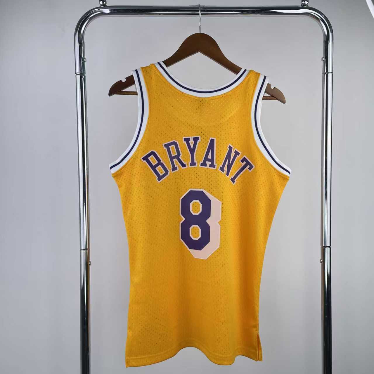 Retro Jersey: SW Lakers 97 Season Crew Neck No. 8 Kobe