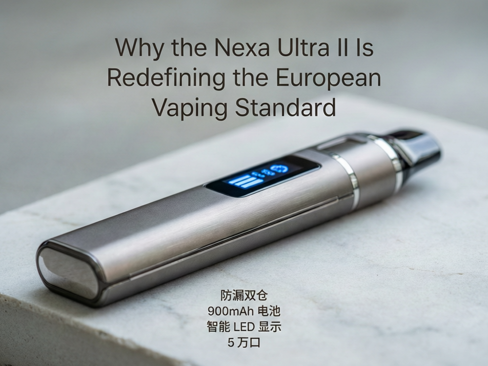 Why the Nexa Ultra II Is Redefining the European Vaping Standard