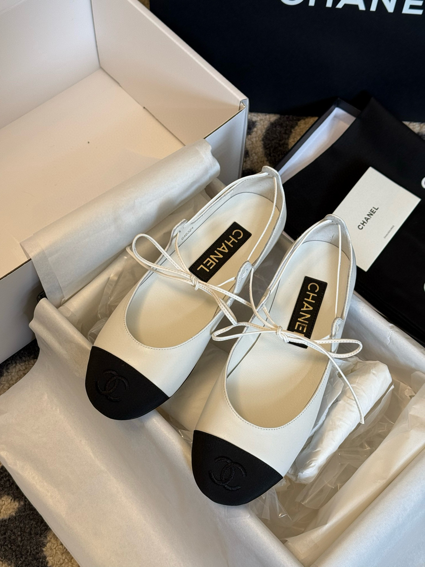 Chanel Mary Jane Ballet Flats