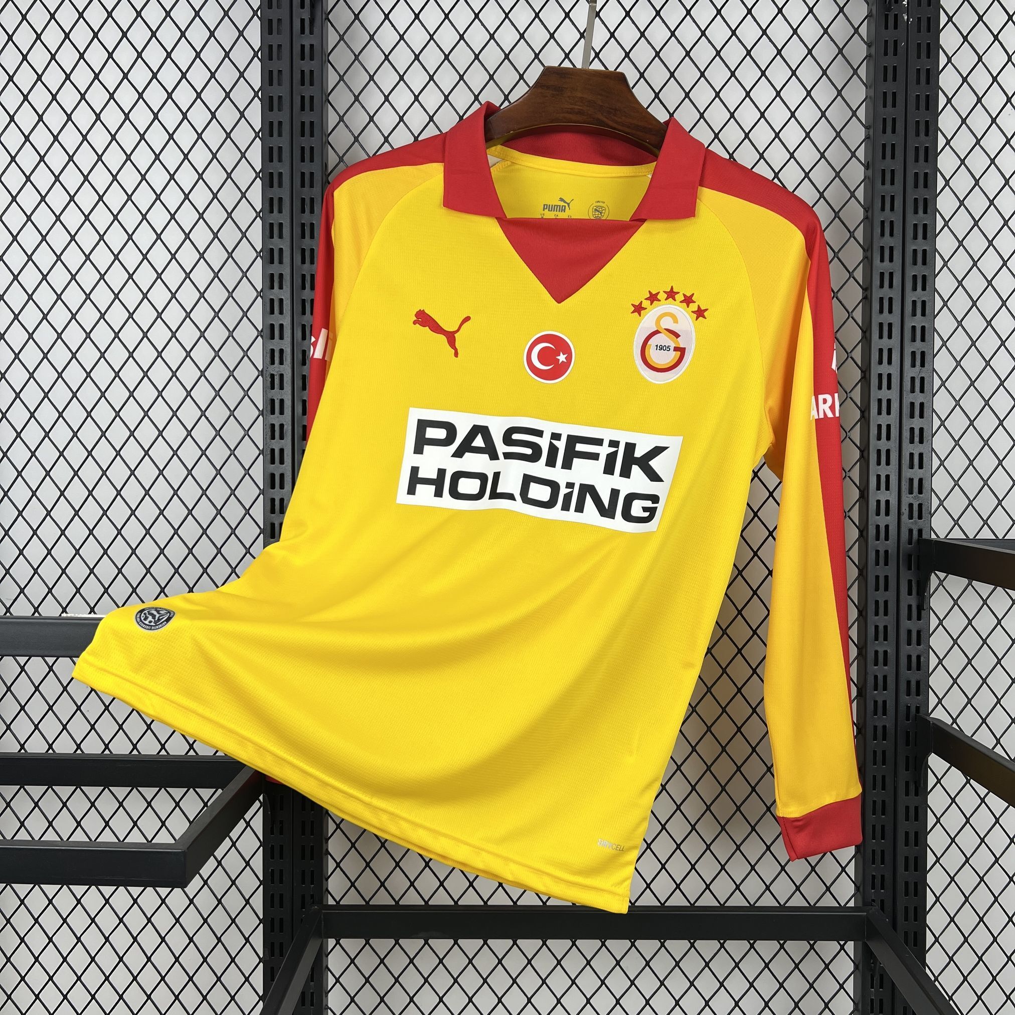 Retro Galatasaray 2026 Jersey Yellow Long Sleeves S-4XL