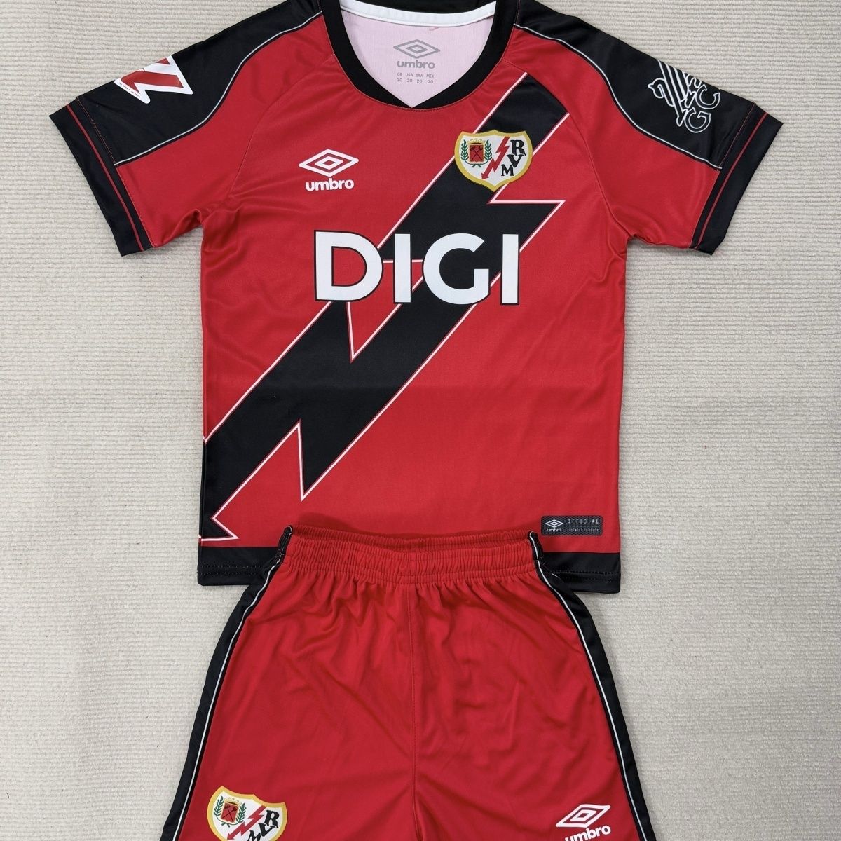 Vallecano Away Jersey Kit Fan Version 25/26