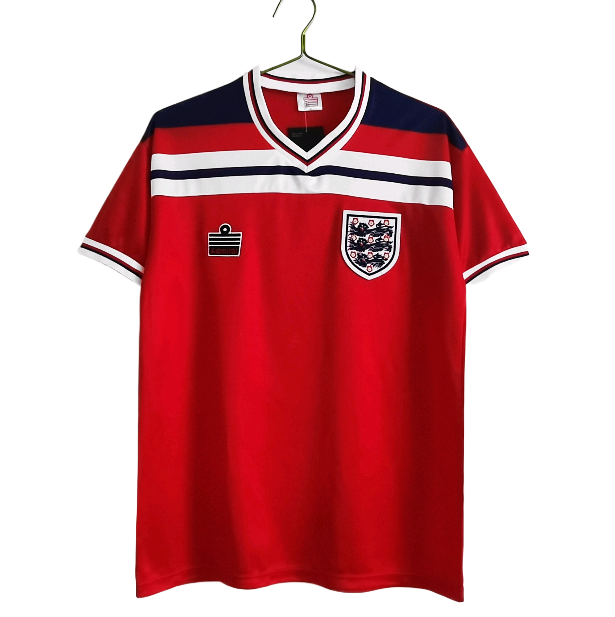 Retro  England 1982 Away Red