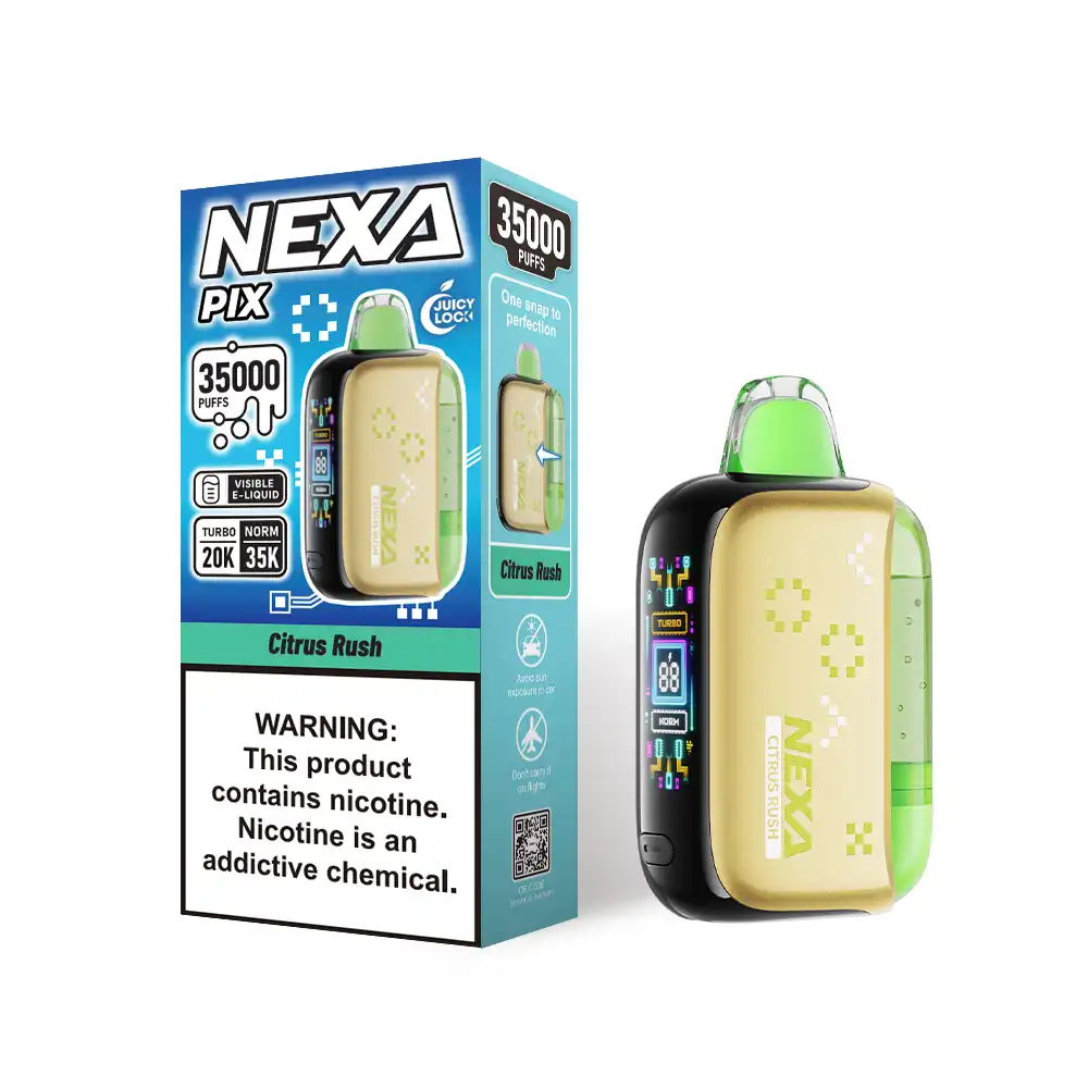 Nexa Pix 35K Disposable Vape (5%, 35000 Puffs) — Sold Out | Restock Expected Within 1 Week