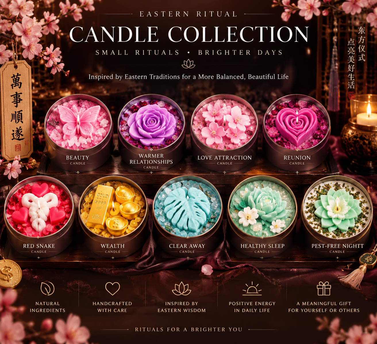 Mystic Rituals Candle Collection