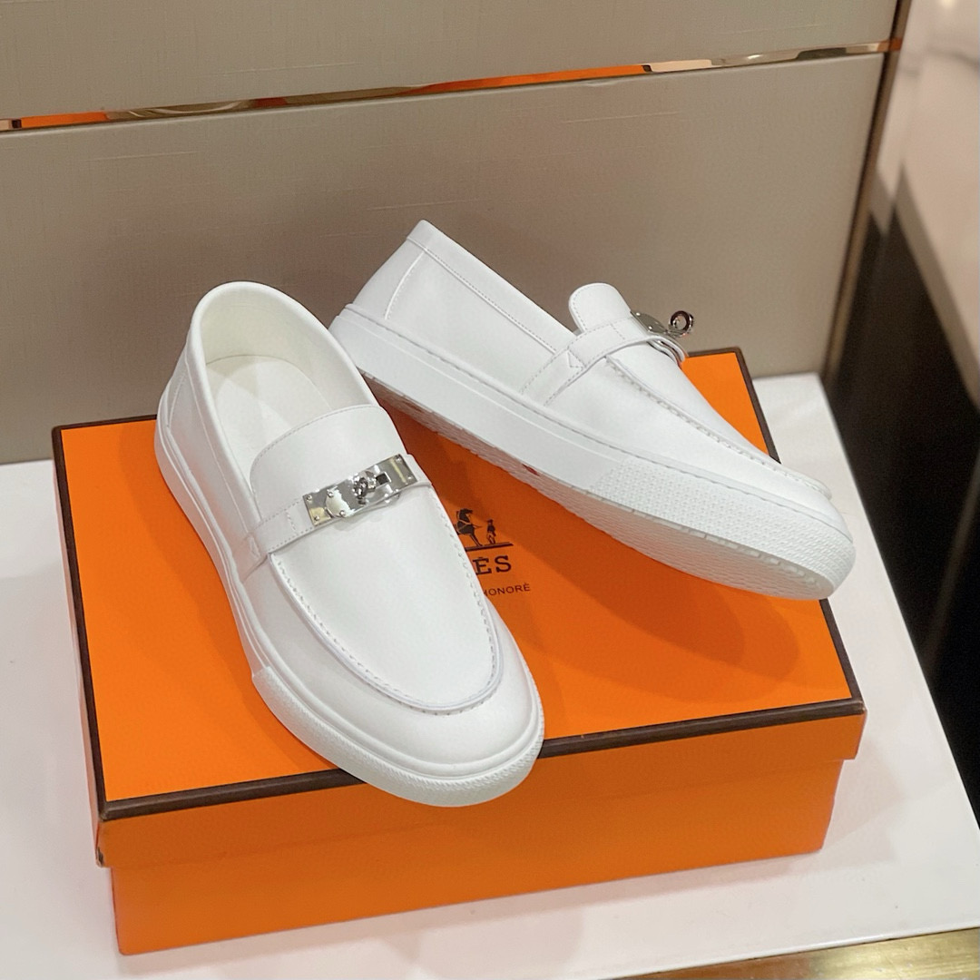 Hermes Unisex Game Slip-On Sneaker