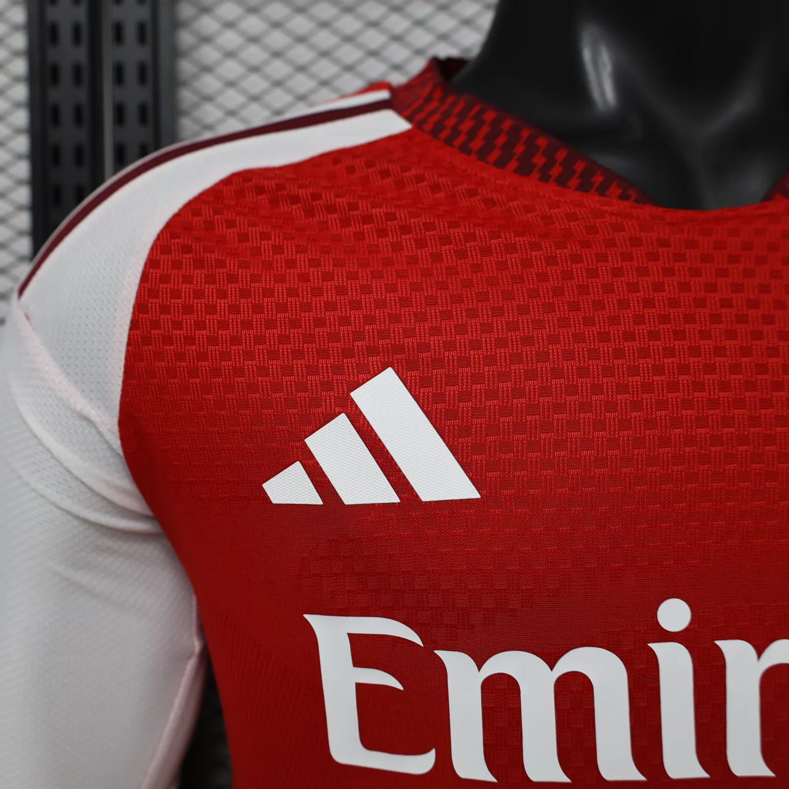 2026/2027 Player Version Long Sleeve Arsenal Home Red Football Shirt 1:1 Thai Quality