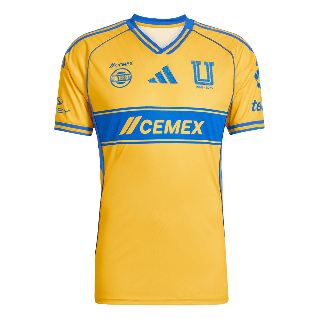Tigres UANL Soccer Jersey Home Shirt 2025-26