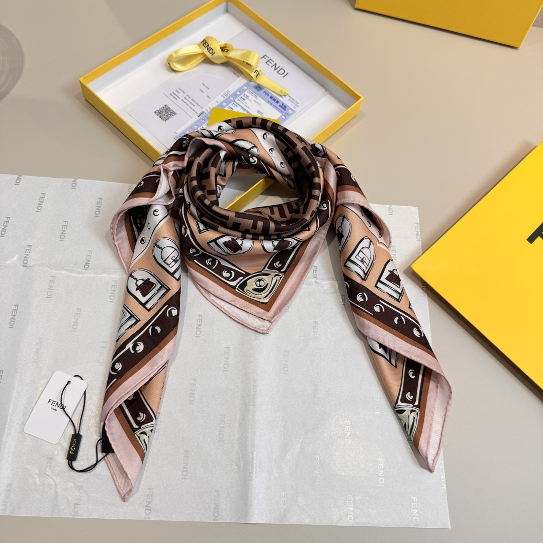 Fendi Silk Square 90cm