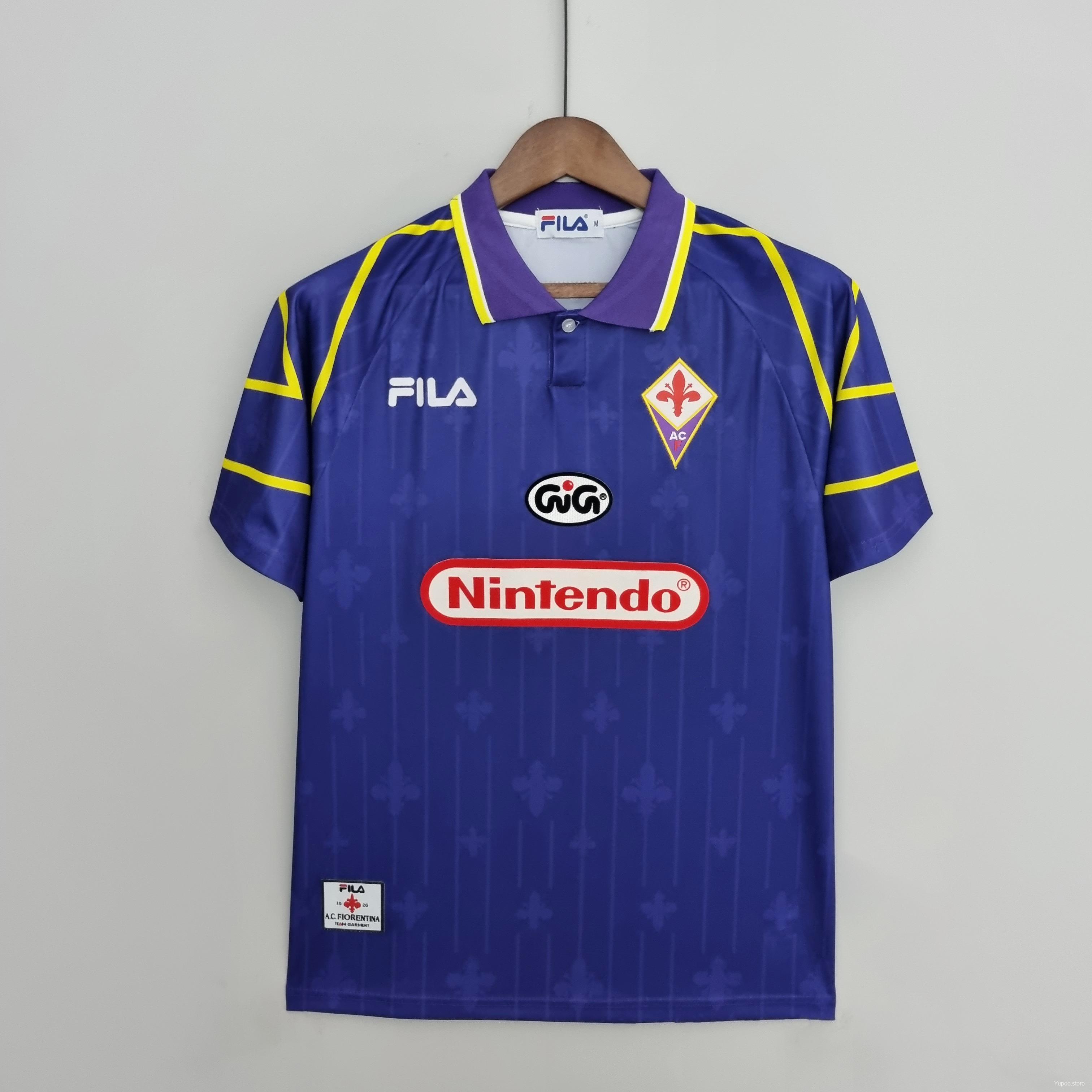 Fiorentina 1997/98 Home Kit Size:S~XXL