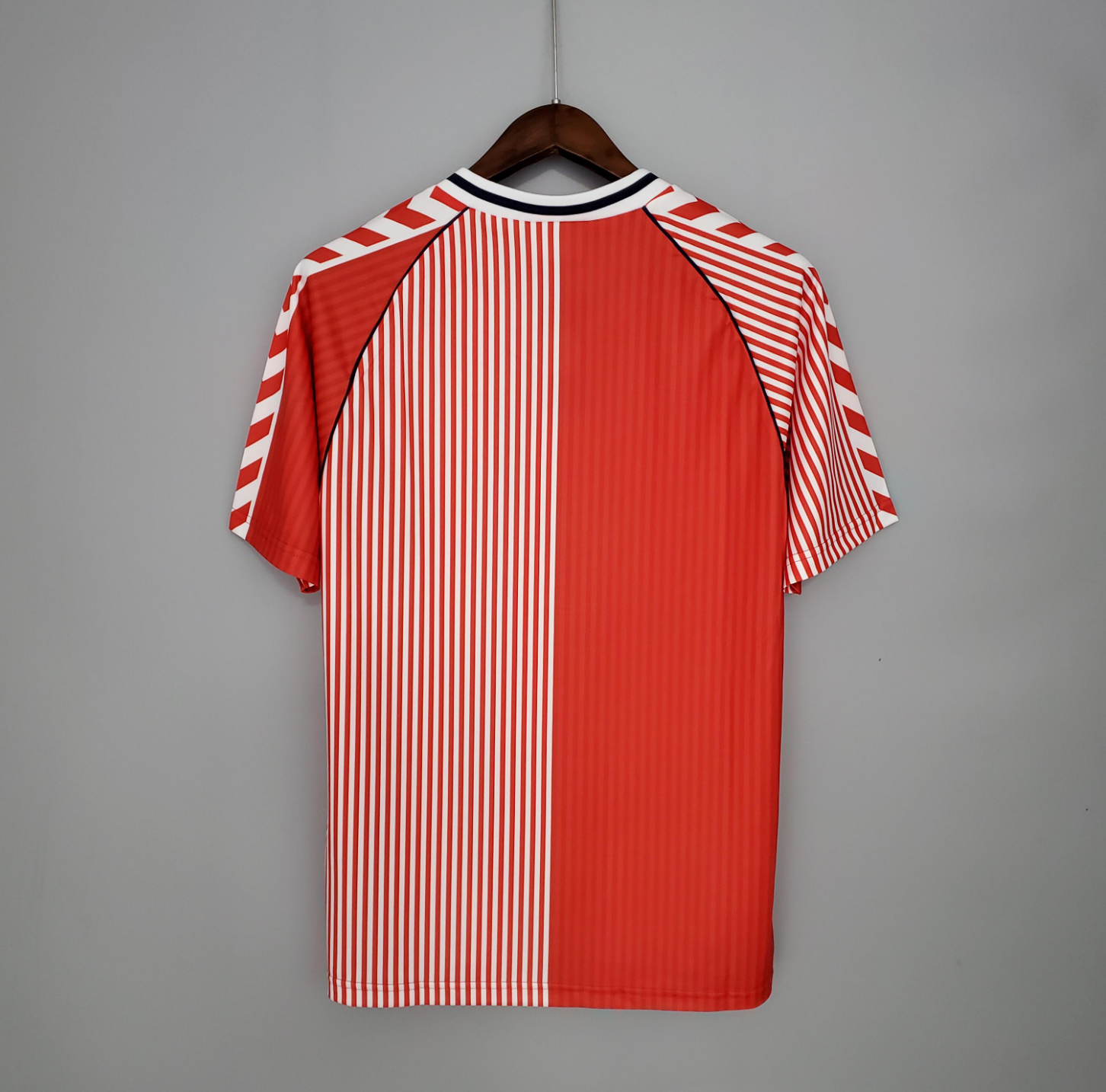 Retro Denmark 1986 home Soccer Jersey  S-XXL