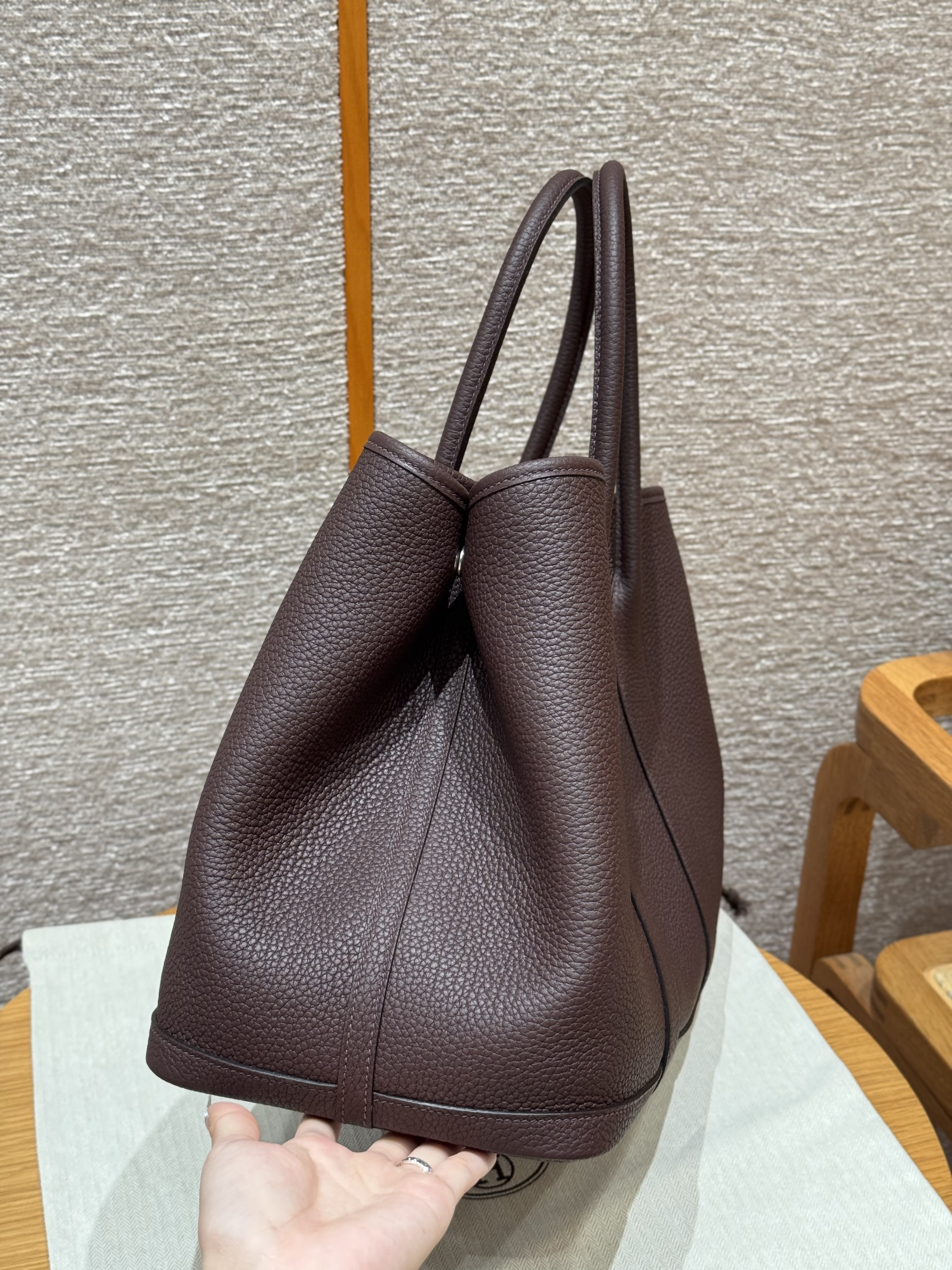 Hermes Rouge Sellier Negonda Garden Party 36
