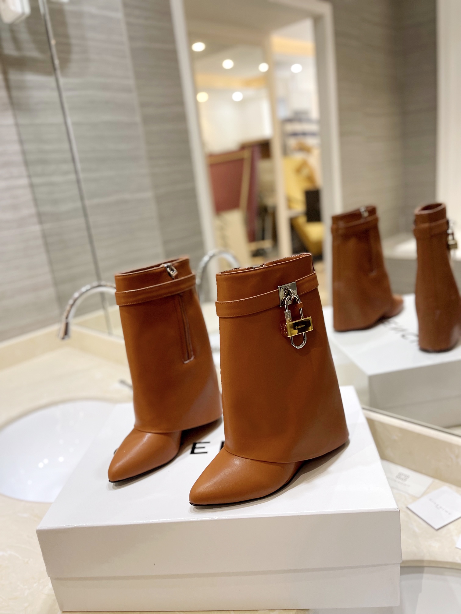Givenchy Shark Anklet Boots